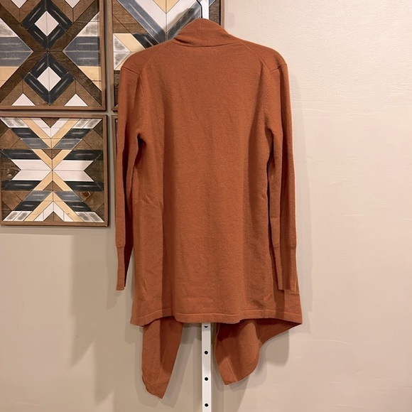 NAADAM Soft Cashmere Open Front Cardigan in Cider XS - Picture 9 of 9